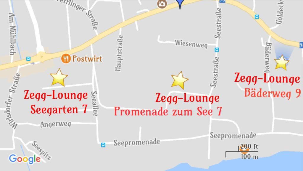 Zegg-Lounge Lejlighed Seeboden Eksteriør billede